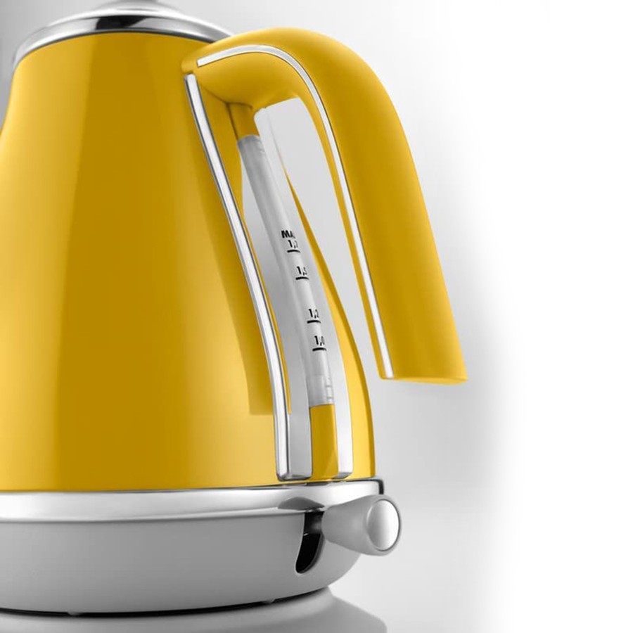 Delonghi Icona Capitals, Yellow 1.7L, KBOC3001.Y TV Sales & Home