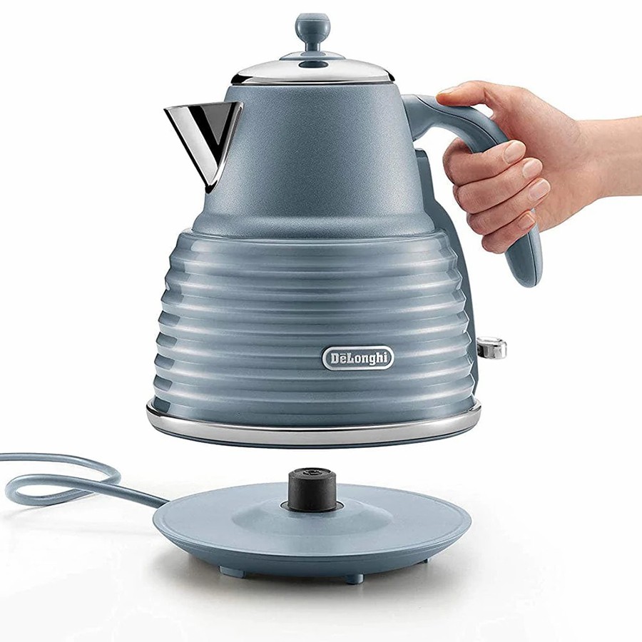 Delonghi Scolpito Kettle, Grey 1.5L, KBZS3001.Az TV Sales & Home