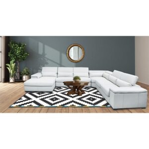 Casamia 6 Seater Suede Stone Corner Lounge Suite