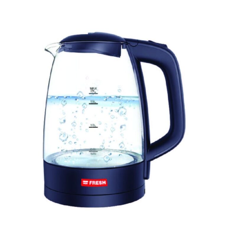 fresh 1.7 glass kettle