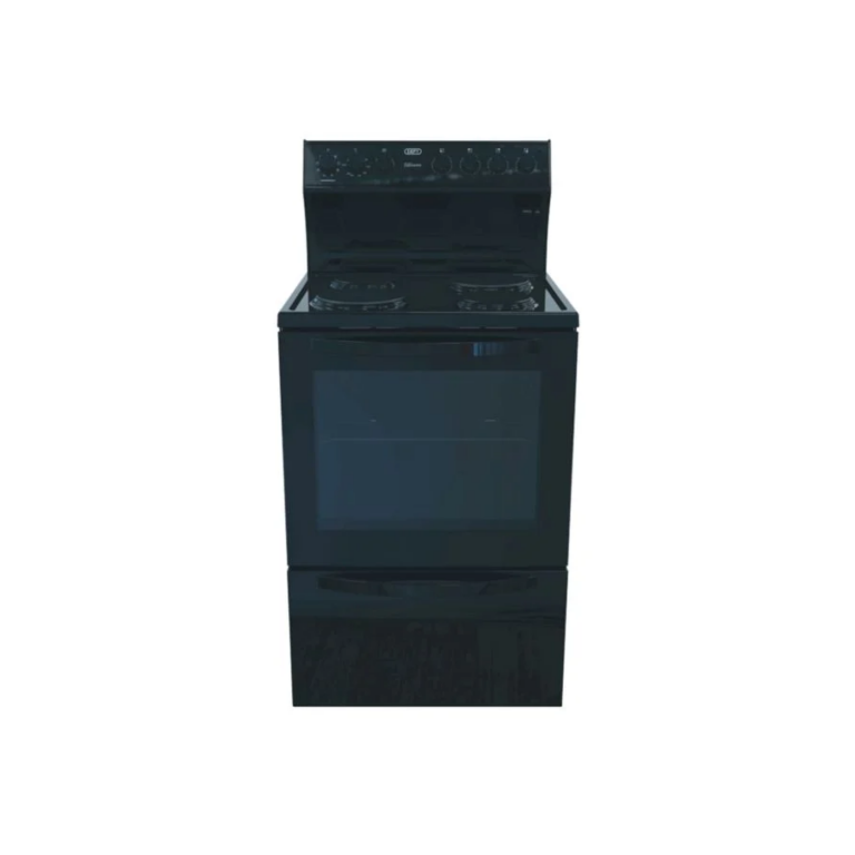 COOKER DEFY 60X60 DSS697 4 PLATE KITCHENAIRE THERMOFAN BLACK