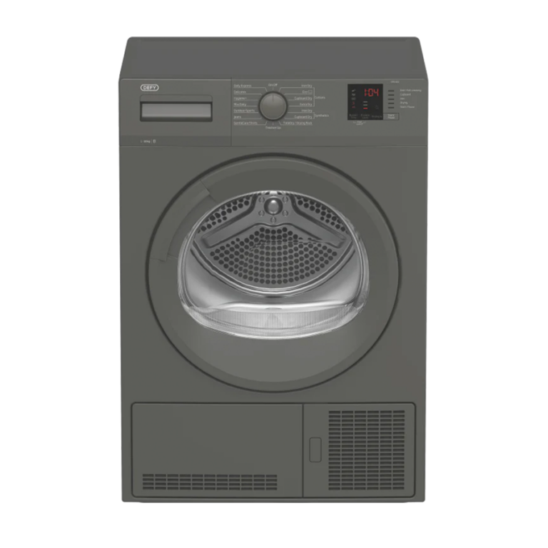 DRYER-DEFY-10KG-DTD322-CONDENSER-MANHATTAN-GREY