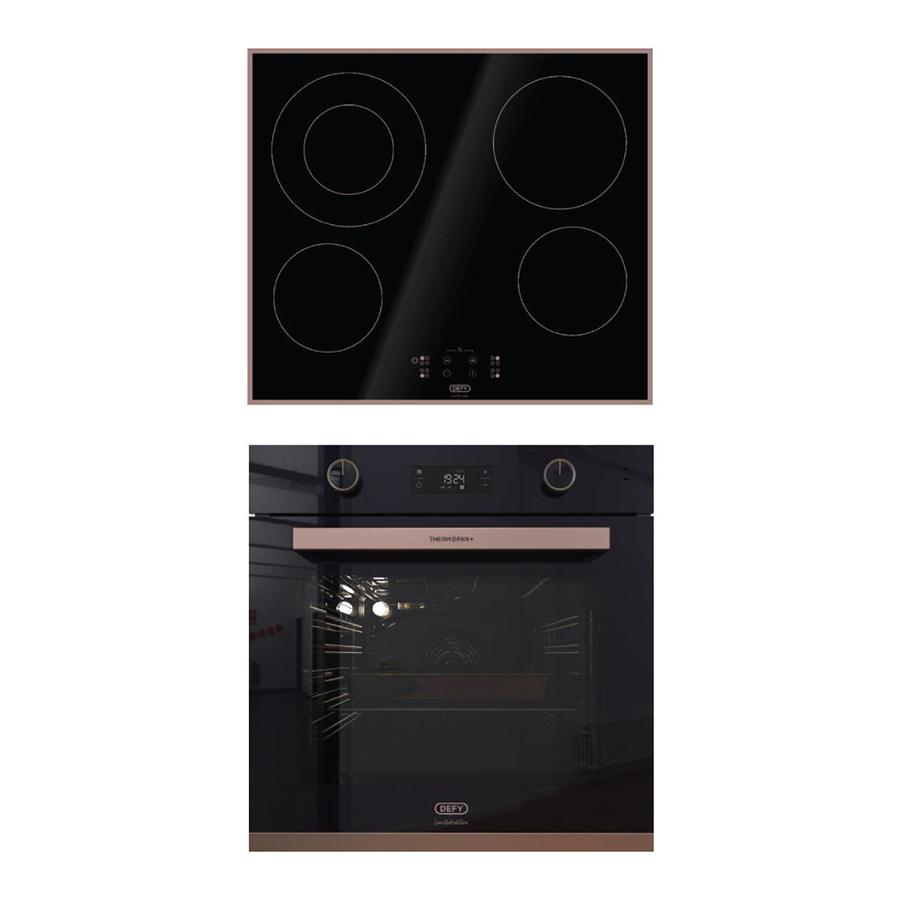Defy Oven And Hob Combo DCB115 (DBO589 & DHD594) TV Sales & Home