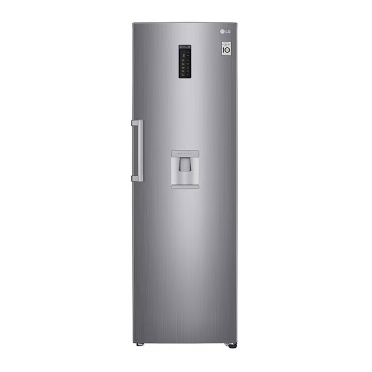 FRIDGE LG 380L GC-F411ELDM