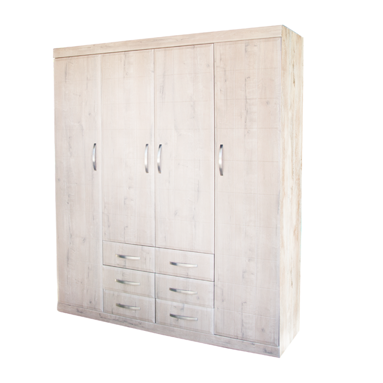 JW Wilson WARDROBE BOSTON 4 DOOR WITH no mirrOR 6