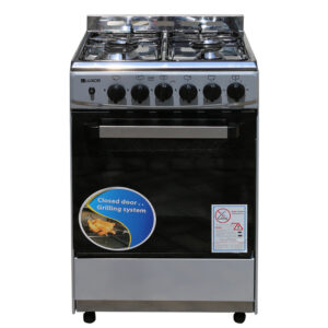 COOKER LUXOR 55X55 4BURNER C5555SVAP2952W GRILL GAS S/STEEL