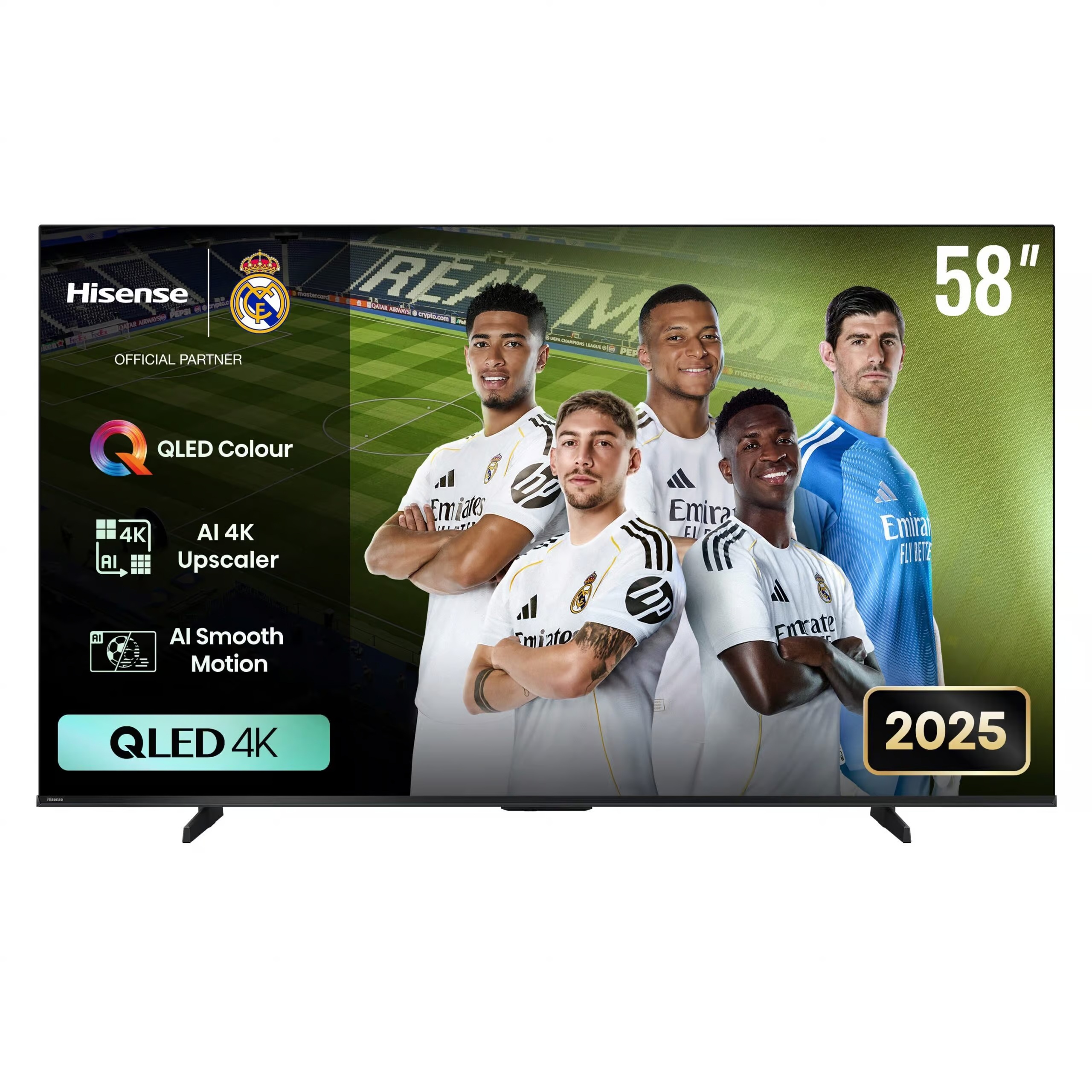 Hisense 58″ 4K QLED 60HZ Smart 58Q6Q