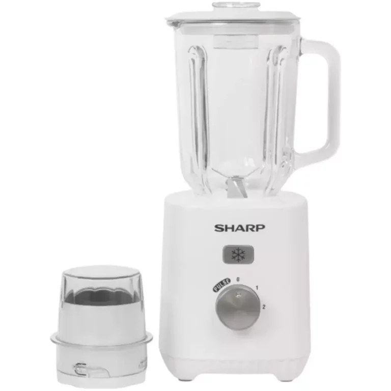Sharp 600W 1.5L Jug 2 Speed Stainless Steel EM-TK61-W3
