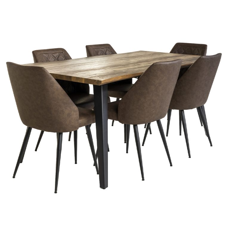 01Luca 7PCE 180cm Solid Wood6