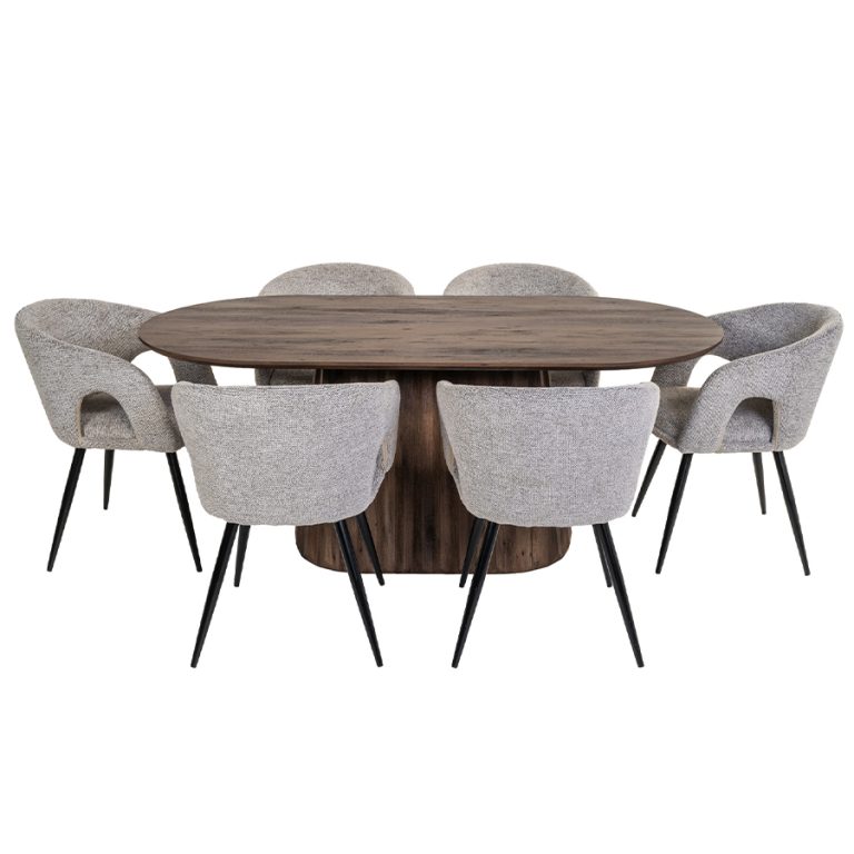 03 Madison 7PCE DT-30271 CY-20595 CERAMIC MDF Round Grey4