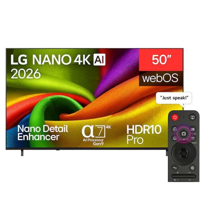 LG 50 50NU840B6LA 4K UHD HDR NANO SMART