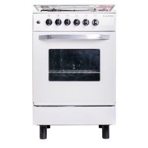 Capri 4 Burn 60X60 - Inox