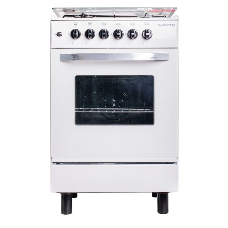 4 Burner Gas Cooker - White 55x55 (CI-100-F5C40G2.HS)2